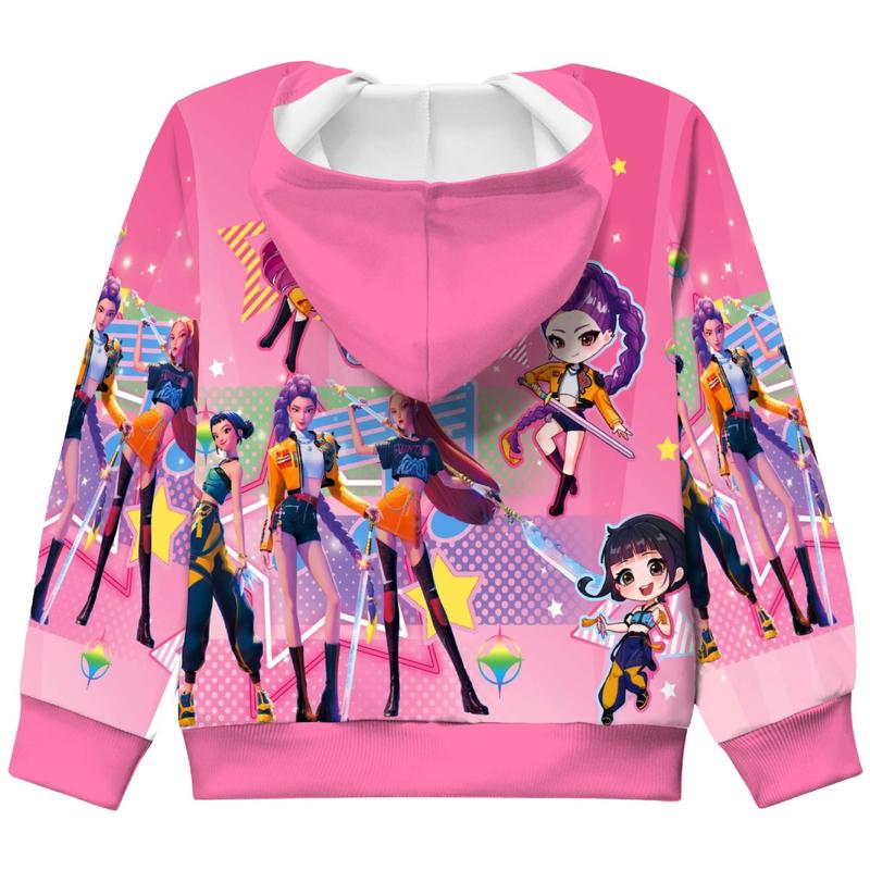 KPop Demon Hunters hoodie Singer party wear Demon Wear Birth Logo Merch ...