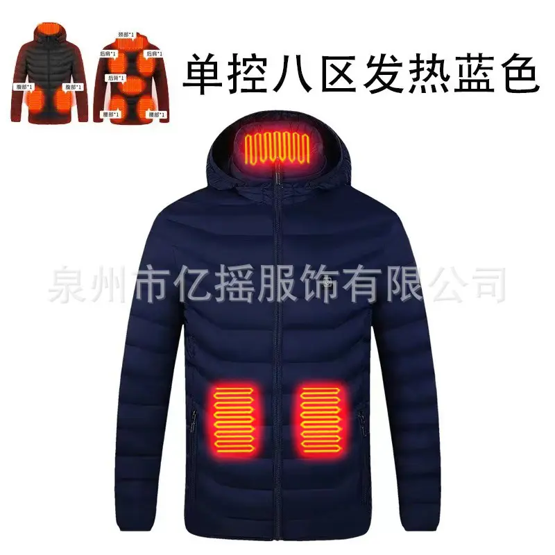 Blue single control eight zones