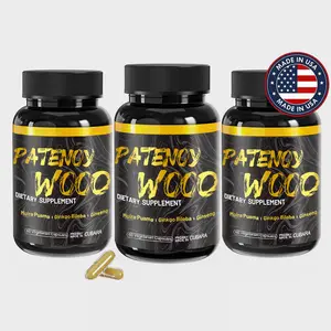 Ginseng Ashwagandha Gingko Tribulus, Herbal Splements 60 Capsules, Adaptogen Energy Stamina Immune Antioxidants Gut Health  side  down  capsule