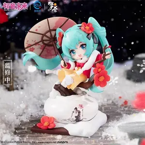 Hatsune Miku Anime Figure Original Qingcang Vocaloid winter miku Action Figurine PVC Model Collection Toys Girls Gift