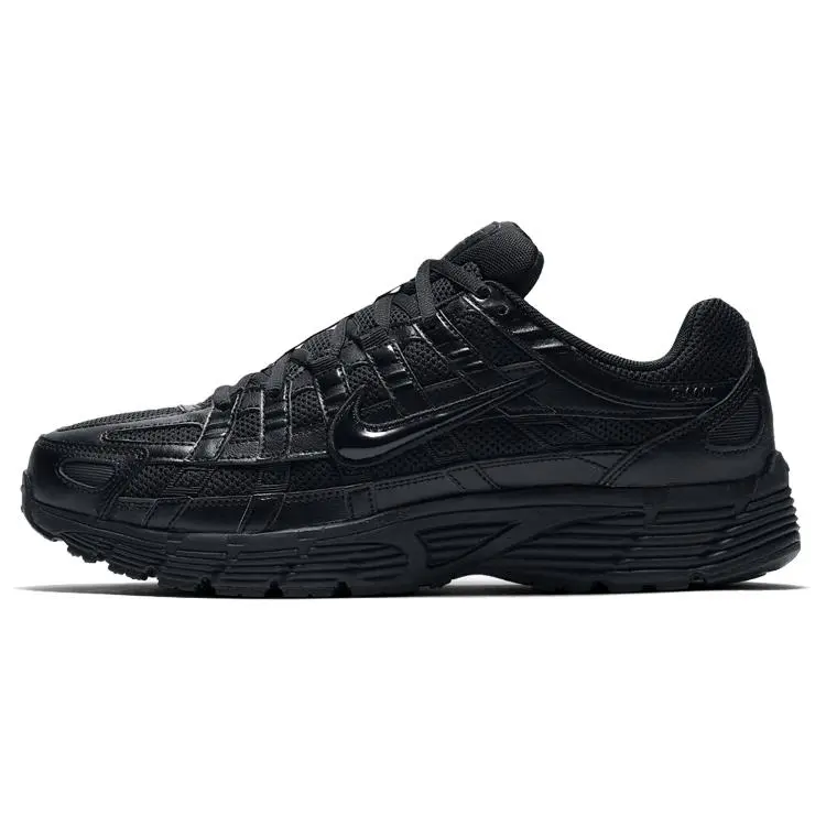 Nike P-6000 Black Stylish Comfortable Durable Non-slip Low Top Commuter Running Shoes Unisex CD6404-002