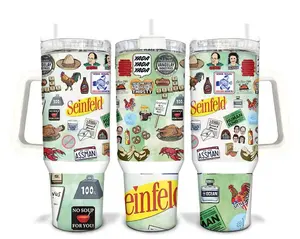 Seinfeld 40Oz Tumbler, Seinfeld Show Gift, Movie Gift For Fans