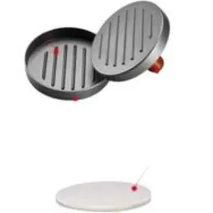 Non-Stick Burger Press Set with 100 Sheets, Perfect for Parties and Homemade Burgers, Grill Tools Set, Kitchen Utensils and Accessories, Kitchen Utensils Gadgets