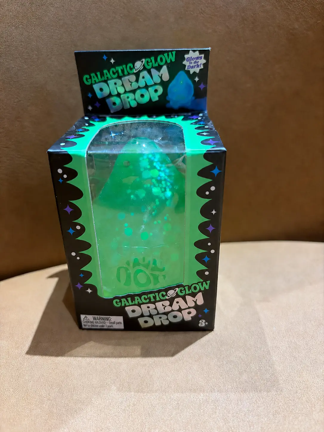 Trendy Galactic glow dream drop green