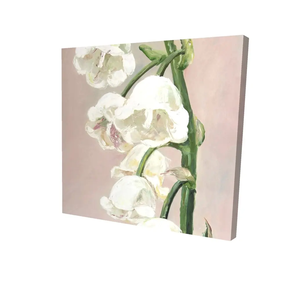 360 Stand High-Def Artistic Lily of the Valley Flower Wall Artwork Print, 36x36in, Nature Plant Home Decor, Bedroom Wall Accent, Ideal Home Supplies Gift, Accent Wall Prints, Artwork Prints