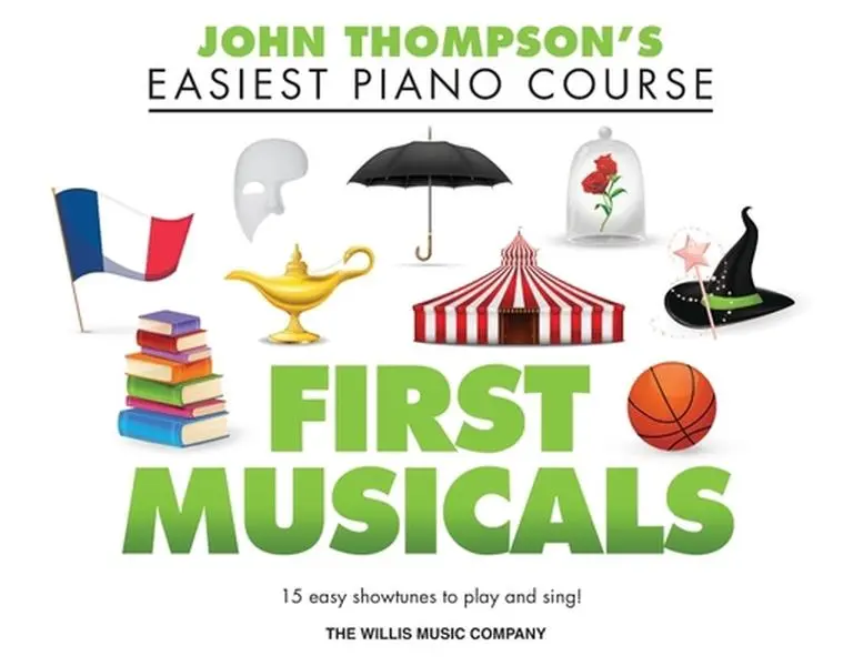 USED Book - First Musicals: John Thompson's Easiest Piano Course Supplementary Songbook (Paperback) - english