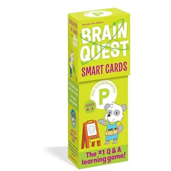 Brain Quest Pre-Kindergarten Smart Cards Revised 5th Edition -- Workman Publishing - Other