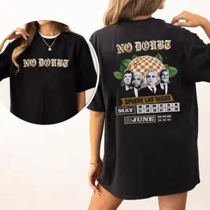 N0 D0ubt Sphere Las Vegas Shirt, N0 D0ubt 90s Comeback Sweatshirt, Tragic Kingdom Album Hoodie, 90s Band Reunion T Shirt , Unisex Sweater Pullover Tee