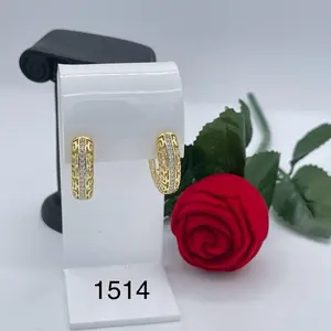 Yudijewerly llc # 1514 hoops gold plated Yudijewerly llc # 1514 hoops gold plated