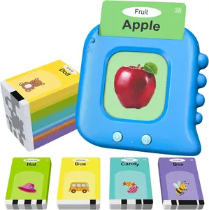 Engaging Interactive Talking Book Flash Cards for Kids - 240 Sight Words Montessori Toys, Autism Sensory Learning Tools, Speech Therapy Toys That Supports Speech Therapy, Educational Gifts for 4-6 Years Old Boys & Girls