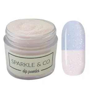 Sparkle & Co. Dip Powders – Secret Menu: Magic Cotton Candy (Sun Changer) mini Dipping Powder - 1 Jar Lasts 5-7 Manis