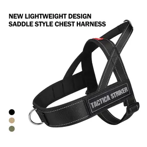 Heavy-duty Dog Harness, Adjustable Safety Harness, Adjustable Chest and Back Strap, Sturdy and Safe Traction Rope Fixation, Durable Pet Harness Suitable for Walking