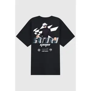 Dim Mak x Jujutsu Kaisen - Gojo Racer Tee - Black