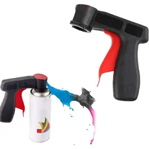 Spray Can Trigger Handle with Full Hand Grip, Convert Spray Cans to Paint Sprayer, Reusable Automotive Body Repair Paint Sprayer-YY