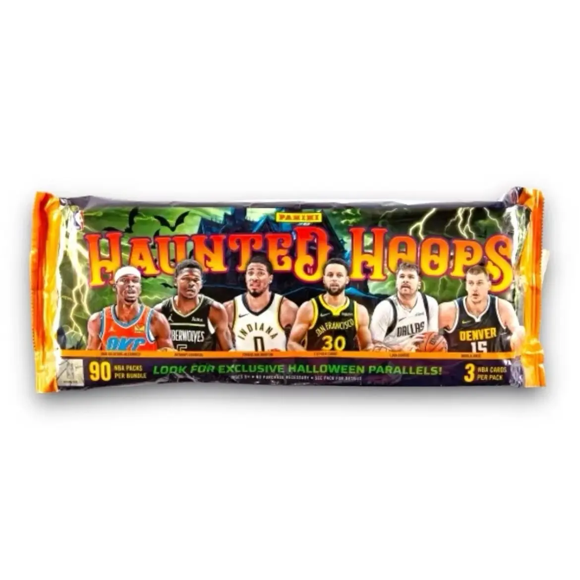 Panini NBA Haunted Hoops Mini-packs, 90-count bag Halloween - Brand New Sealed