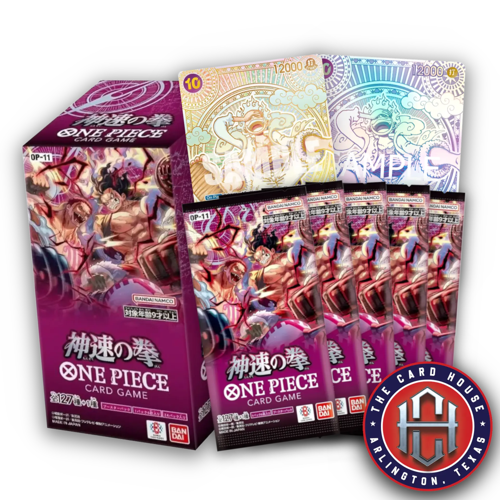 [JPN] OP-11 FIST OF DIVINE SPEED - ONE PIECE TRADING CARD GAME