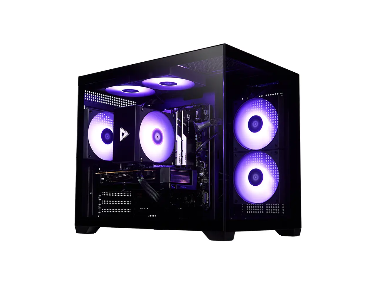 STORMCRAFT Gaming PC SIRIUS Intel Core i5-14400F Intel Arc B570 10GB OC ASROCK – AI Powered 32GB (16Gx2) DDR4 RGB 3200MHz 1TB NVMe SSD 650W PSU Windows 11 Home SI1440FCB-B57N1