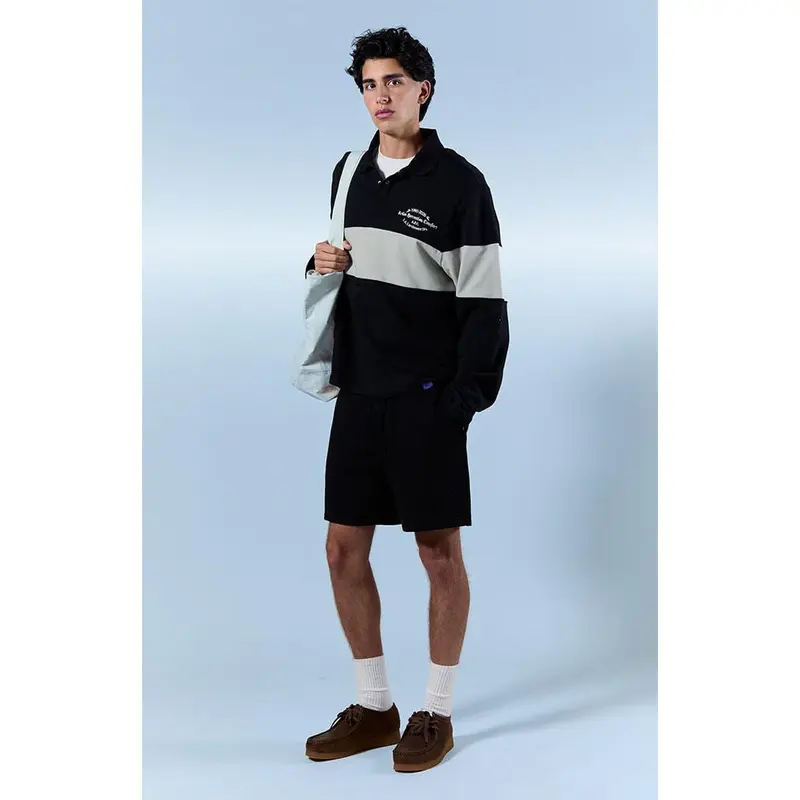 Pacsun Men's Fleece Black Sweat Shorts