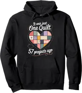 Quilter Sewer Life Quilting Heart Sewing and Knitting Pullover Hoodie - Elizabethtej Shop 44B0FK51NNTF