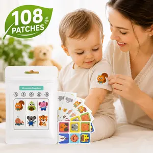 Everise Mosquito Repellent with Essential Oils for Kids & Adults Cute Animal Shapes DEET-Free Plant-Based Bug Protection Badges for Family Camping Travel & Outdoor Fun