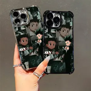 Hunter x Hunter Gon Collage Phone Case for Anime Fans Compatible with iPhone 11/12/13/14/15/16 (Pro Max/Plus)