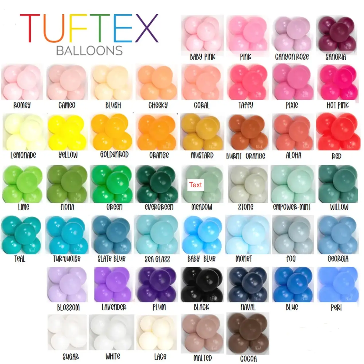 Tuftex Balloons - Easy to Use Balloons for Parties, Birthdays, and Special Occasions - Versatile Decorative Balloons