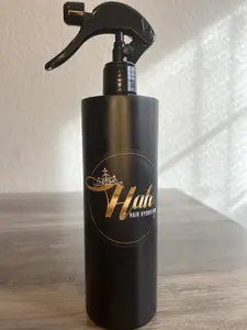 Halo Hair Hydration for Wigs and Natural Hair, spray small amounts this product will go a long way, this is designed to rejuvenate the natural hair as well as curly wigs, restoring them as new look or better. Natural hair thrives on the elixir heaven sent