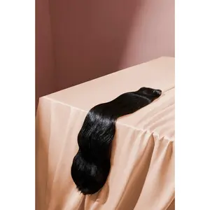 Jet Black Cambodian Wavy (Pre-Dyed)