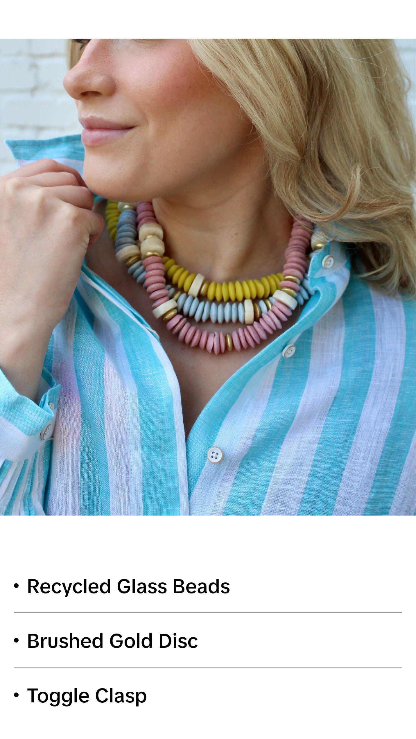 Capri Collar - Yellow