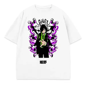 Chainsaw Man Himeno Ghost Devil 100% Cotton Oversized Unisex T-Shirt | Dark Anime Graphic Tee | Perfect Present for Manga Lovers