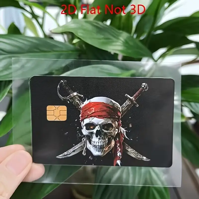 Pirate Skull & Swords Credit Card Skin