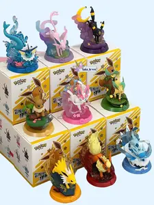Pokémon Funism Eevee Adventure Series + Eevee Evolution Figure Blind Box，