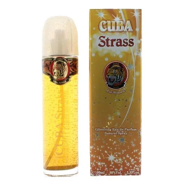 Cuba Jungle Tiger by Cuba, 3.4 oz Glittering EDP Spray for Women., Jasmine, Floral Women's Fragrance, Glitter Spray Women's Fragrance