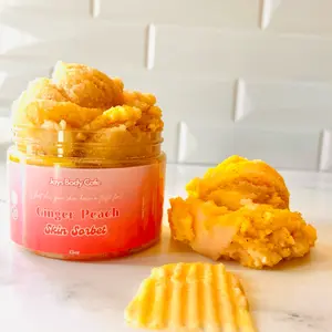 Ginger Peach Skin Sorbet Sugar Scrub