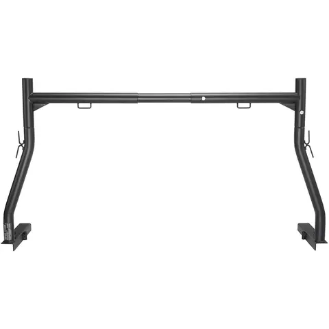 VEVOR Durable Adjustable Organizer Utility Rack, 46-71in Extendable Width, 800 lbs/363kg Capacity, Corrosion-Proof Powder-Coated Tubes, Non-Drilling J-Bolts, Reinforced Frame, Triangular Gussets, Kayak & Board Fit