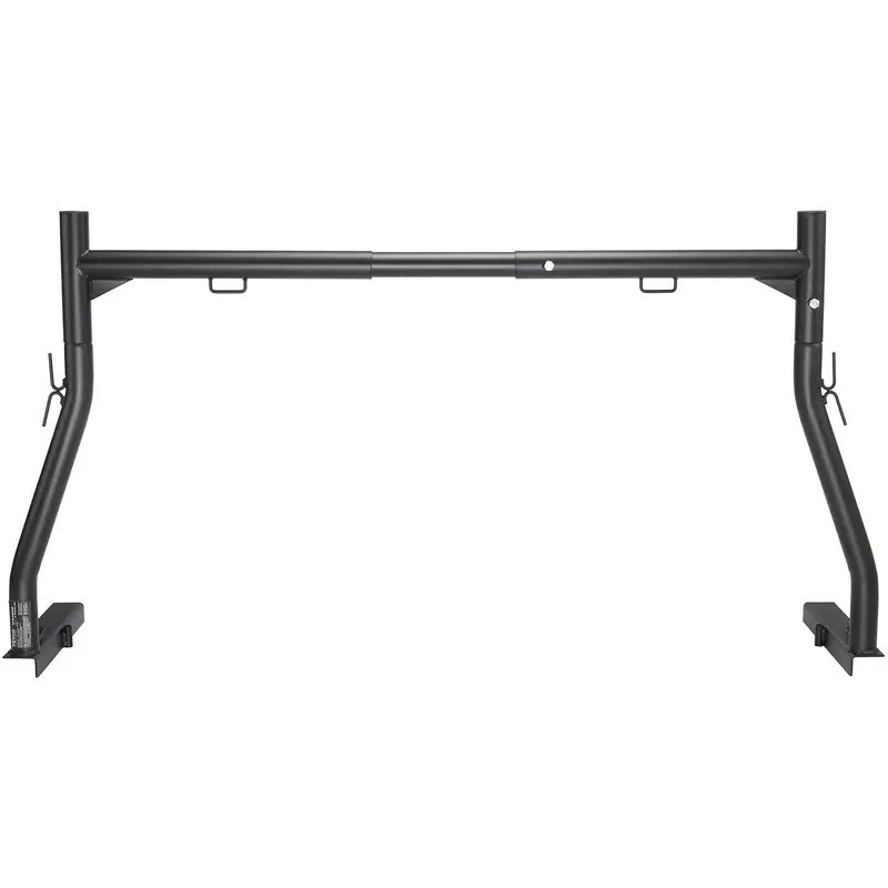 VEVOR Durable Adjustable Organizer Utility Rack, 46-71in Extendable Width, 800 lbs/363kg Capacity, Corrosion-Proof Powder-Coated Tubes, Non-Drilling J-Bolts, Reinforced Frame, Triangular Gussets, Kayak & Board Fit