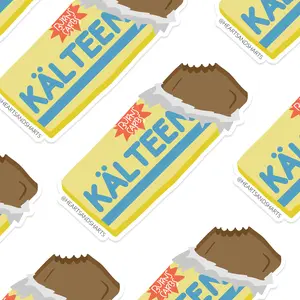 KALTEEN BAR VINYL ILLUSTRATED STICKER