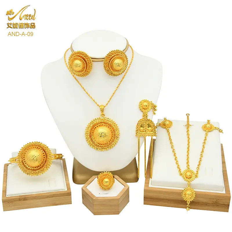 A 09 Six piece Jewelry Set