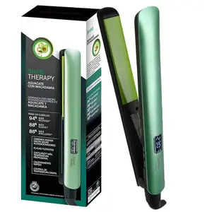 2 inch Hair Straightener  Lcd curling irons Flat Iron Infused with Argan Oil & Keratin, Professional Ceramic Flat Iron for Less Frizz, Shiny & Smooth Styling Tools straightener  diffuser curly hair neck curl machine