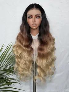 13x6 Lace Area, 30 Inch Long Synthetic Curly Wig, Natural Comfortable Baby Hair, Heat Resistant, All Seasons