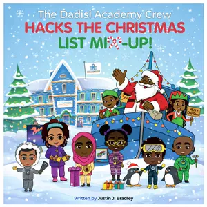 Brown Toy Box Dadisi Academy Crew STEM Christmas Book | Fun Holiday Adventure for Kids