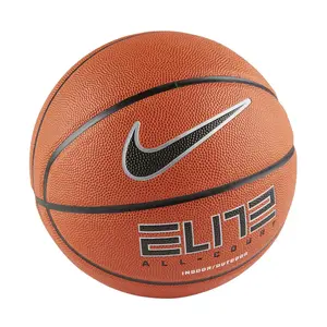 Nike Elite All Court 8P Basketball Size 7 Amber Black Authentic New | N100407185507 | Composite Leather | Indoor | Outdoor | 8-Panel | Training | Match | Game | Professional | Grip | Durable | High Performance | Official Weight