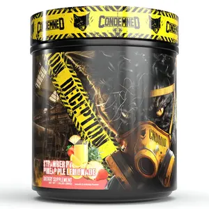 Black Magic X Condemned Labz Deception Pre Workout - Strawberry Pineapple Lemonade Flavor (20/40 Servings)