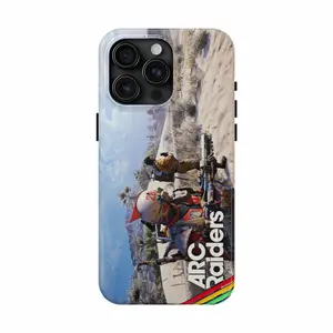 ARC Raiders Mech Assault Phone Case Compatible for iPhone 17 16 15 14 13 12 11 and Samsung S25 Ultra S24 FE S23 A55 A34 A14 Glossy Durable Protective Cover Featuring Dynamic Raider Mecha Artwork Perfect for Sci-Fi Gamers and Futuristic Tech-Inspired Q3J