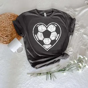 Distressed Soccer Heart Shirt,Soccer Mom Tshirt,Soccer Ball Shirt,Game Day Shirt,Soccer Tee,Basketball Shirt,Football Shirt,Soccer Girl Tee