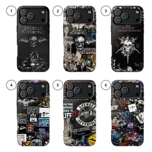 Avenged Sevenfold Phone Case for iPhone For Samsung , Phone Accessories, Cute Phone Case, Fashion Case, Perfect Gift for HerHim, Phone Case for iPhone, Creative Dual Layer Case