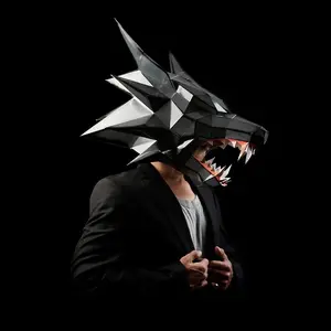 Werewolf Papercraft Mask for everyone on all occasions