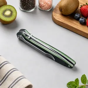 1 pc 1660 folding knife, high-quality pocket knife, multifunctional tool, sharp fruit knife, gift for outdoor adventures—camping, fishing, hiking
