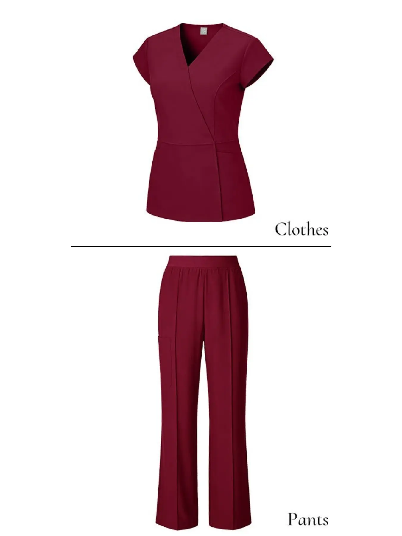 Stretch Lightweight Scrub Set Hospital Uniform Scrubs Breathable Doctor Workwear Medical Uniforms For Hospital Pet Shop Nursing Center Clinic