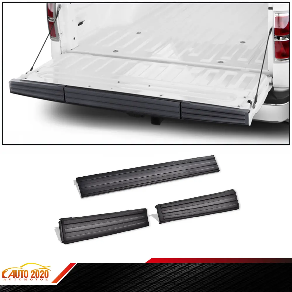 Fit For 2009-2014 Ford F150 Black Flexible Flex Step Tailgate Molding Trim, Car Accessory, Truck Accessories, Auto Parts Accessories